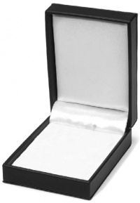 Darice Necklace Box 4 x 3 x 1.25: Black