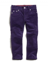 GUESS Kids Girls Belted Daredevil Skinny Jeans, PURPLE (8)