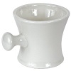 Ceramic Shaving Mug With Ball Grip Handle * Color: Off White