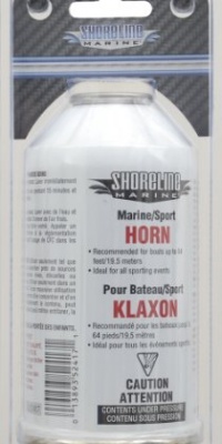 Shoreline Marine Air Horn Canister, Large, 8-Ounce