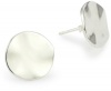 gorjana Chloe Sterling Silver Large Irregular Disc Stud Earrings