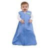 HALO Sleepsack 100% Cotton Wearable Blanket, Bright Blue, Medium