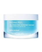 HYDRA FEEL: a breakthrough from YSL Beauté Research. Drawing on sugar technology, this hydra-repleneshing skincare supports the skin's natural hydration mechanisms. Upon application, the skin is bathed with freshness. Replenished with moisture the skin feels baby soft and seems to glow with dewy radiance. A refreshing, creamy gel that gives comfort to normal to combination skin.