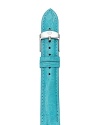 Tropical hues are big news this season, and this alligator leather watch strap from Michele is an easy way to take the trend to your jewelry box.