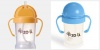 ZoLi BOT 2 Pack Sippy Cup (Blue, Orange)