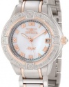 Invicta Women's 12806 Angel Mother-Of-Pearl Dial Diamond Accented Watch