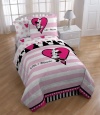 Disney Minnie Mouse Reversible Twin Mini Comforter Set w/Sham