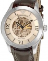 Emporio Armani Men's AR4646 Meccanico Beige Dial Watch