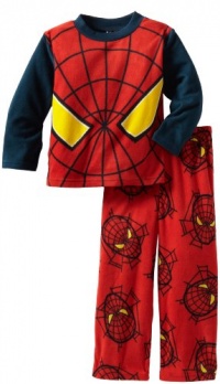 AME Sleepwear Boys Spider Strike Pajama Set, Multi, 4