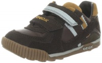 Geox Colimpo9 Sneaker (Toddler/Little Kid),Dark Brown/Camel,26 EU(9 M US Toddler)