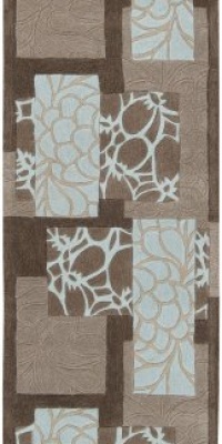 Area Rug 2x8 Runner Transitional Mushroom Color - Surya Cosmopolitan Rug from RugPal