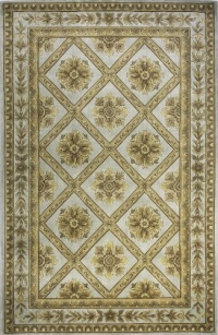 Area Rug 7x7 Square European Aqua Blue Color - Momeni Maison Rug from RugPal