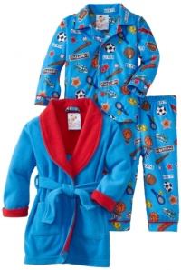 Baby Bunz Baby-boys Infant LB All Star Robe and Pajama Set