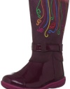 Agatha Ruiz De La Prada Kids 121941 Boot (Toddler/Youth),Burgundy,25 (US 9 Toddler) M US