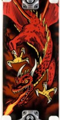 Powell Golden Dragon Flying Dragon Complete Skateboard