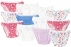 Fruit of the Loom Girls 2-6x 12 Pack Wardrobe Cotton Bikini