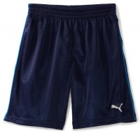 Puma - Kids Boys 2-7 Two Tone Short, Blue, 6