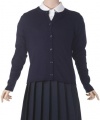 Girls' Fine Knit Sweater School Uniform