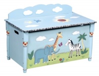 Guidecraft Safari Collection Toy Box