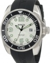 Invicta Men's 0424 Pro Diver Collection Black Polyurethane Watch