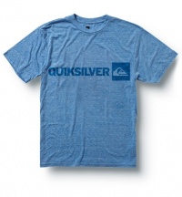 Quiksilver Industry T Shirt Bay Blue Heather XL -Kids