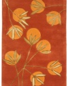 Safavieh Soho Collection Soh304a Handmade New Zealand Wool Area Rug, 2-Feet by 3-Feet, Rust