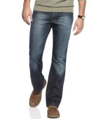 Embrace your dark side. These jeans from Kenneth Cole New York will change your casual denim tone.