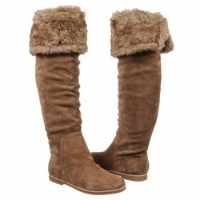 Sam Edelman Women's Orlando Faux Fur Boot,Putty,7 M US