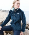 The North Face's Osito flocked jacket looks like fun but means business: wear it by itself or layer it for superior protection from the elements!