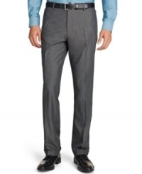 Perfect dress pants by Kenneth Cole New York to wear for work and for after-work socializing.