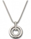 Swarovski Rhodium Pave Circle Pendant 681251