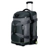 High Sierra 26 Drop Bottom Wheeled Duffle (Graphite/Titanium/Spring)