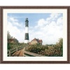 West Channel Lighthouse by Daniel Pollera Framed Fine Art Print - 29.30 x 35.55