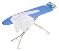 Honey-Can-Do BRD-01956 Quad Leg Ironing Board with Retractable Iron Rest