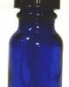 Cobalt Blue Glass Bottles with Glass Droppers 1 Oz - 12/bag