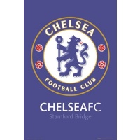 (24x36) Chelsea FC Badge Crest Sports Poster Print