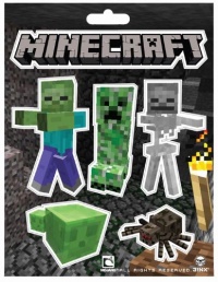 (5x7) Minecraft - Monsters Sticker Pack