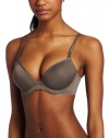 Calvin Klein Women's Seductive Comfort New Tailored Customized Lift Bra, French Roast, 34B