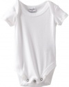 Splendid Littles Unisex-Baby  Always Solid Onesie, White, 18-24 Months