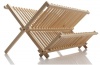 Norpro Pine Wood Folding Dish Rack