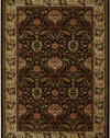 Couristan 6384/3767 Everest Herati Palm/Chocolate 7-Feet 10-Inch by 11-Feet 2-Inch Rug