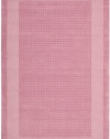 Nourison Westport Solid Pink  8.0-Feet by 10.6-Feet 100% Wool Room Size Rug