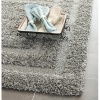 Safavieh Florida Shag Collection SG454-8080 Grey Shag Area Rug, 8-Feet by 10-Feet