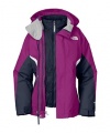 The North Face Girls Boundary TriClimate Jacket (Sizes 5XXS - 7XS) - purple, xxs/5