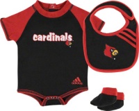 Louisville Cardinals adidas Infant Bib and Bootie Set