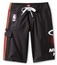 Quiksilver Boys 8-20 Heat Nba Boardshort, Black, 23