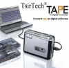 TsirTech® Audio USB Portable Cassette Tape-to-MP3 Player Adapter with USB Cable and Software Cd Also Features Auto Reverse - MAC Compatible