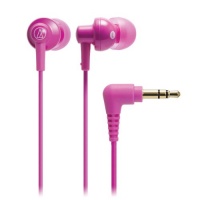 Audio Technica ATH-CKL200 Earbuds - Pink