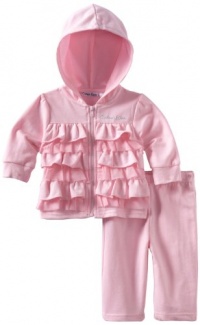 Calvin Klein Baby-Girls Newborn Hooded Top And Legging