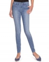 GUESS Brittney Denim Leggings with Laser Dots, PROVINCE WASH (30)